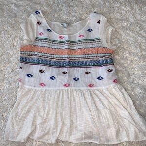 Embroidered American Eagle short sleeve t-shirt